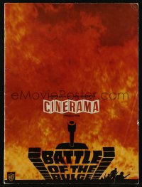 2t0785 BATTLE OF THE BULGE Cinerama souvenir program book 1966 Henry Fonda, Robert Shaw, World War II!