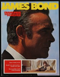 2t0799 DIAMONDS ARE FOREVER English souvenir program book 1971 Connery as Bond, country of origin!