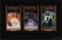 2t0024 STAR WARS TRILOGY 11x17 video poster 1997 Empire Strikes Back, Return of the Jedi!