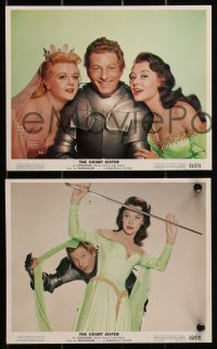 2t1705 COURT JESTER 12 color 8x10 stills 1955 classic wacky Danny Kaye, Glynis Johns, Basil Rathbone