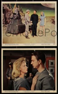 2t1746 FORBIDDEN PLANET 10 color 8x10 stills 1956 sexy Anne Francis, Robby the Robot, Nielson!