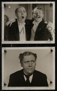2t1804 RUGGLES OF RED GAP 11 8x10 stills 1935 great images of Charles Laughton, Zasu Pitts!