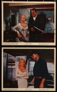 2t1730 SEA CHASE 12 color 8x10 stills 1955 sexy Lana Turner is the fuse of John Wayne's floating time bomb!