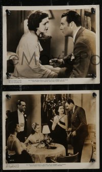 2t1818 SECRETS OF AN ACTRESS 8 8x10 stills 1938 Kay Francis, George Brent & Hunter in love triangle!
