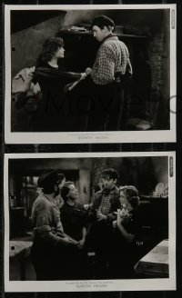 2t1819 SEVENTH HEAVEN 8 8x10 stills 1937 James Stewart, Simone Simon, Victor Kilian, Mady Christians