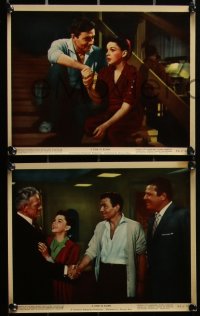 2t1757 STAR IS BORN 8 color 8x10 stills 1954 James Mason, Judy Garland, Bickford, Carson, Cukor!