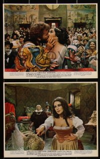 2t1735 TAMING OF THE SHREW 12 color 8x10 stills 1967 images of Elizabeth Taylor & Richard Burton!