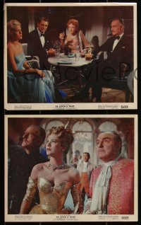 2t1752 TO CATCH A THIEF 9 color 8x10 stills 1955 Cary Grant, Grace Kelly, roulette, Hitchcock!