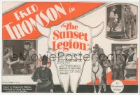 2t1532 SUNSET LEGION herald 1928 great images of Fred Thomson, silent cowboy star who died young!
