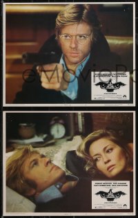 2t1366 3 DAYS OF THE CONDOR 8 LCs 1975 analyst Robert Redford & Faye Dunaway, Sidney Pollack!