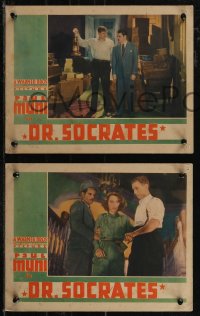 2t1426 DR. SOCRATES 3 LCs 1935 doctor Paul Muni kidnapped by criminals & forced to help them!