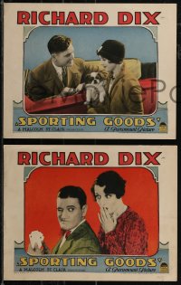 2t1420 SPORTING GOODS 4 LCs 1928 golf inventor Richard Dix, Gertrude Olmstead & Ford Sterling!