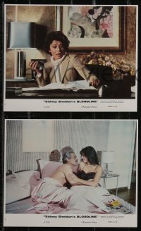 2t0755 BLOODLINE presskit w/ 9 stills 1979 Ben Gazzara, Schneider, Hepburn, includes mini LC set!