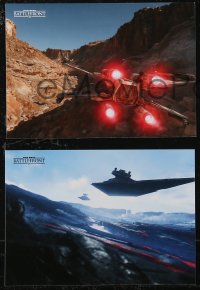2t0534 STAR WARS BATTLEFRONT set of 4 8x11 video game posters 2015 color prints from the game!