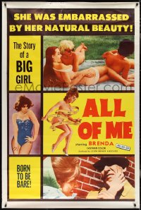 2w0068 ALL OF ME 40x60 1963 Brenda Denaut, she was embarrassed by her beauty, sexy!