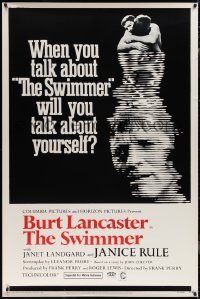 2w0079 SWIMMER 40x60 1968 Burt Lancaster, directed by Frank Perry, will you talk about yourself?