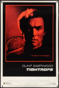 2w0080 TIGHTROPE 40x60 1984 Clint Eastwood is a cop on the edge, cool handcuff image!