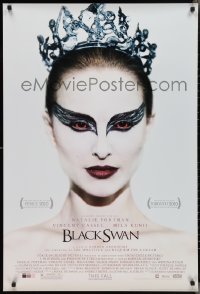 2w0842 BLACK SWAN advance DS 1sh 2010 wonderful image of ballet dancer Natalie Portman!