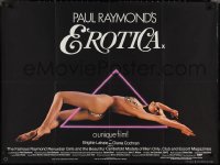 2w0468 PAUL RAYMOND'S EROTICA British quad 1981 Brigitte Lahaie, completely different sexy image!
