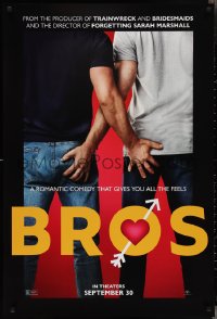 2w0852 BROS teaser DS 1sh 2022 Macfarlane, Eichner, romantic comedy that gives you all the feels!