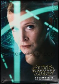 2w0091 FORCE AWAKENS DS bus stop 2015 Star Wars: Episode VII, different c/u of Carrie Fisher as Leia!