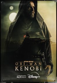 2w0099 OBI-WAN KENOBI TV DS bus stop 2022 Star Wars, Disney+, Ewan McGregor w/ image of Darth Vader!