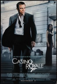 2w0858 CASINO ROYALE advance 1sh 2006 Daniel Craig as James Bond & sexy Eva Green!