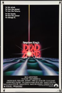 2w0877 DEAD ZONE 1sh 1983 David Cronenberg, Stephen King, he has the power to see the future!