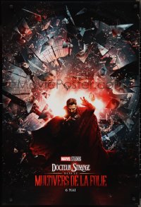 2w0884 DOCTOR STRANGE IN THE MULTIVERSE OF MADNESS int'l French language teaser DS 1sh 2022 Benedict Cumberbatch!
