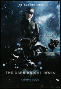 2w0456 DARK KNIGHT RISES teaser English 1sh 2012 Anne Hathaway as Catwoman, the legend ends!