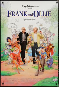2w0912 FRANK & OLLIE DS 1sh 1995 Walt Disney animators Frank Thomas & Oliver Johnston!