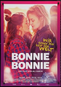 2w0480 BONNIE & BONNIE German 2019 lesbians Emma Drogunova and Sarah Mahita in romantic embrace!