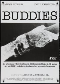 2w0481 BUDDIES German R2019 J. Bressan Jr., gay melodrama, first film to deal with the AIDS pandemic