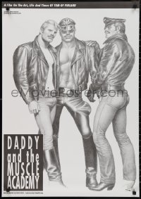 2w0483 DADDY & THE MUSCLE ACADEMY German 1992 artwork by Tom of Finland!
