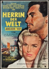 2w0486 DIE HERRIN DER WELT - TEIL II German 1960 directed by William Dieterle, pretty Martha Hyer!