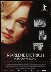 2w0491 MARLENE DIETRICH: HER OWN SONG German 2002 close-up of the legend and cool photos!