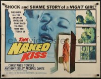 2w0767 NAKED KISS 1/2sh 1964 Sam Fuller, shock & shame story of Night Girl Constance Towers!
