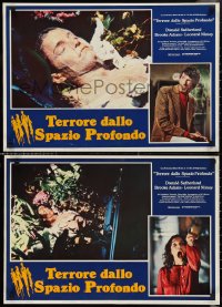 2w0518 INVASION OF THE BODY SNATCHERS set of 8 Italian 18x26 pbustas 1979 Philip Kaufman sci-fi!