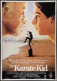 2w0373 KARATE KID Lebanese 1984 Pat Morita, Ralph Macchio, teen martial arts classic!