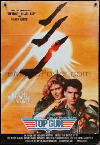 2w0378 TOP GUN Lebanese 1986 great image of Tom Cruise & Kelly McGillis, Navy fighter jets!