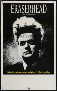 2w0141 ERASERHEAD 17x28 music poster 1982 David Lynch, Jack Nance, surreal fantasy horror!