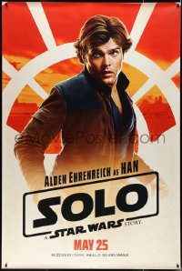 2w0045 SOLO group of 5 48x72 special wilding posters 2018 A Star Wars Story, Howard, Ehrenreich!
