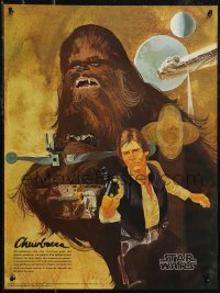 2w0312 STAR WARS 18x24 special poster 1977 A New Hope, George Lucas, Nichols, Coca-Cola, 4 of 4!