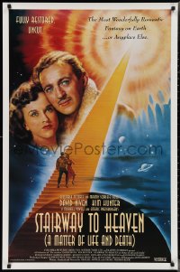 2w1131 STAIRWAY TO HEAVEN 1sh R1995 Michael Powell & Emeric Pressburger classic fully restored!