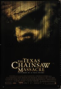2w1154 TEXAS CHAINSAW MASSACRE advance 1sh 2003 cool horror image, Jessica Biel, Jonathan Tucker