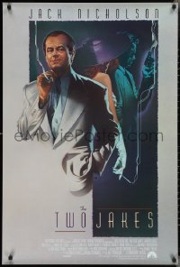 2w1173 TWO JAKES int'l 1sh 1990 cool full-length art of smoking Jack Nicholson by Rodriguez!