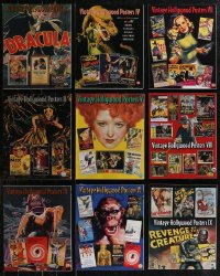 2x0452 LOT OF 9 VINTAGE HOLLYWOOD POSTERS 1-9 AUCTION CATALOGS 1998-2005 filled with color images!