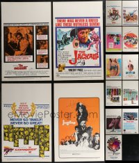 2x0618 LOT OF 19 UNFOLDED WINDOW CARDS 1960s-1970s great images from a variety of different movies!