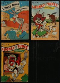 2x0354 LOT OF 3 LOONEY TUNES COMIC BOOKS 1960s Bugs Bunny, Porky Pig, Elmer Fudd!