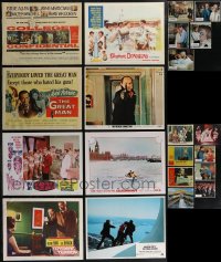 2x0171 LOT OF 21 US & FRENCH LOBBY CARDS 1950s-1970s great scenes from a variety of movies!